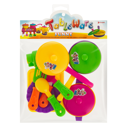 Tableware Funny Playset In Plastic Bag Assorted | PnP
