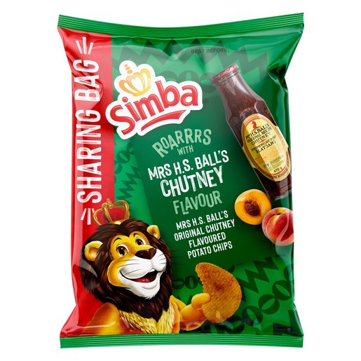 Simba Chips Mrs Balls Chutney 220g PnP
