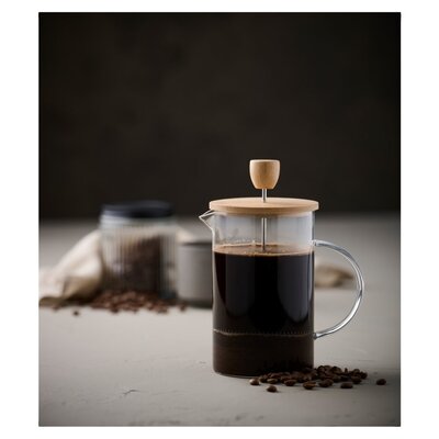 DAY Acacia Wood Coffee Plunger With Lid 800ml | Smart Price