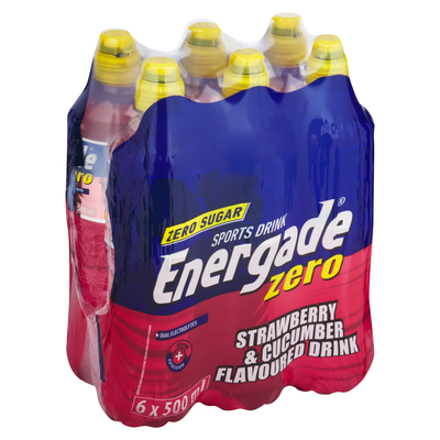 Energade Zero Sugar Blueberry Flavoured Sports Drink 500ml | PnP