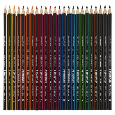 STAEDTLER Noris Colour – Set 12 Matite Colorate WOPEX + 1 Matita HB – Pennarelli Ad Alta Resistenza Alla Rottura – Superficie Morbida Ergonomica – Fatto In Germania - 4