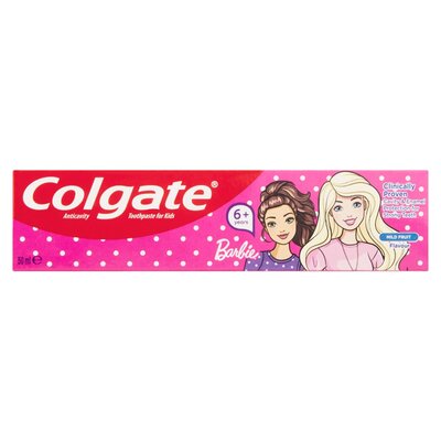 Colgate Kids 6+ Years Barbie Anticavity Toothpaste 50ml | PnP