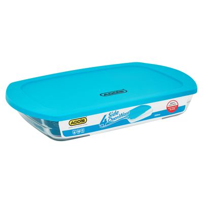 Addis Rectangle Glass Bakeware With Lid 2L | PnP