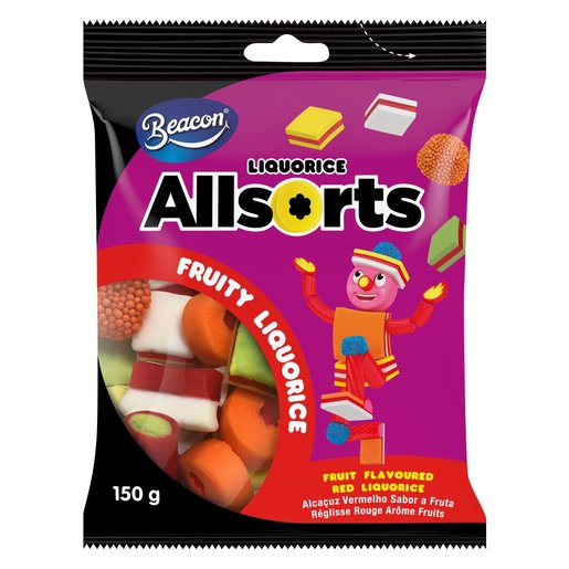 Beacon Non Liquorice Allsorts 150g PnP