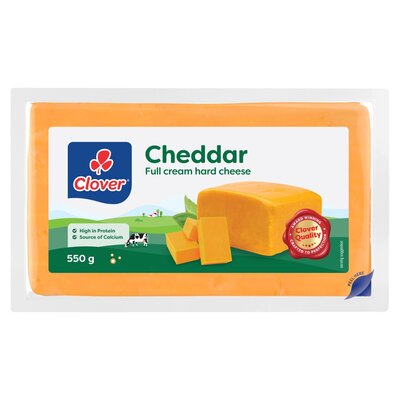 Clover Cheddar Cheese Value Pack 550g