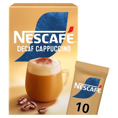 Nescafe Decaf Cappuccino Sachets 10 x 15g