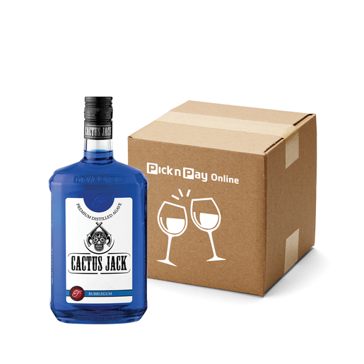 Cactus Jack Bubblegum Tequila 750ml x 6 PnP