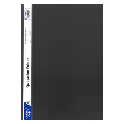 Marlin Black Quotation folder | PnP