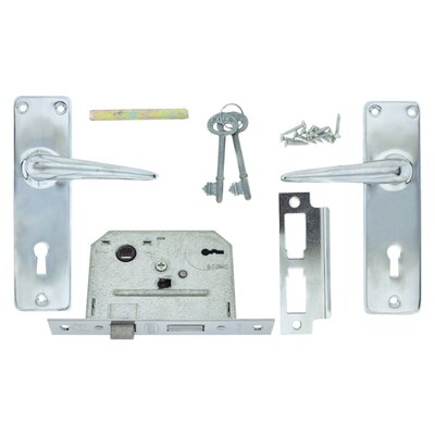 Fort Knox Chrome Plated Handles 3-lever | PnP