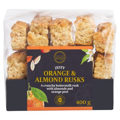 Crafted Collection Almond & Orange Rusk 400g | PnP