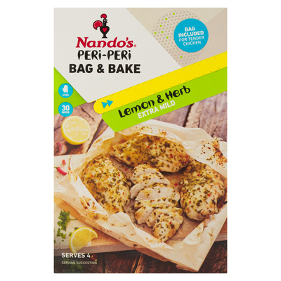Marinade Nando's Peri Peri Citron Et Herbes - Lot De 2 X 120 G