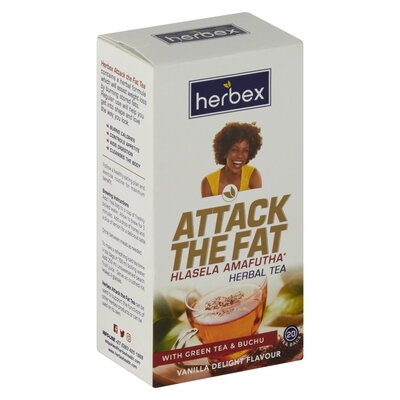 Herbex Attack The Fat Tea Vanilla 20ea | PnP