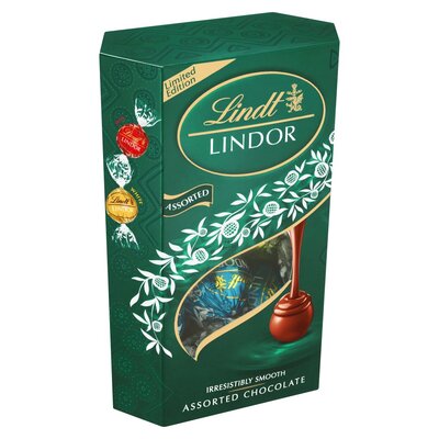 Lindor Cornet Limited Edition Assorted Milk Chocolates 200g
