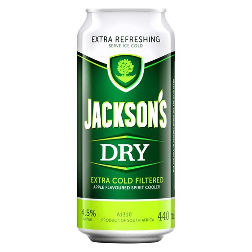 Jackson's Dry Premium Cider 6 x 440ml PnP