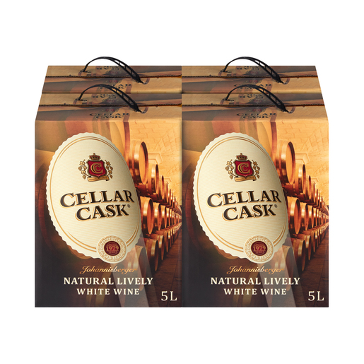 Cellar Cask Select Johannisberger White 5L x 4 PnP