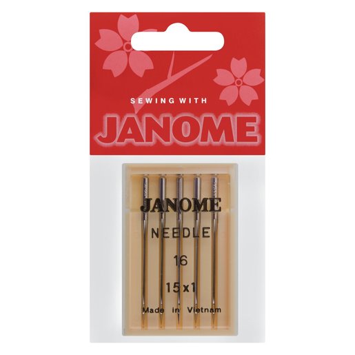 Janome Sewing Machine Needle Size 16 PnP