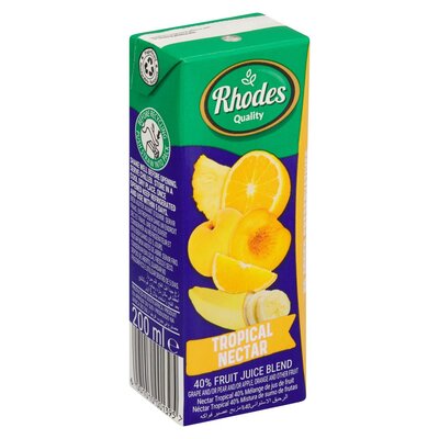 Rhodes Long Life Tropical Fruit Nectar 200ml PnP