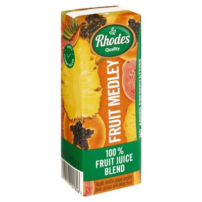 Rhodes 100% Fruit Medley Fruit Juice 200ml | PnP