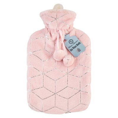 Home Classix Assorted Diamond Trim Hot Water Bottle 2L | Smart Price ...