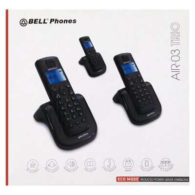Bell Air 03 Dect Phone Trio | PnP