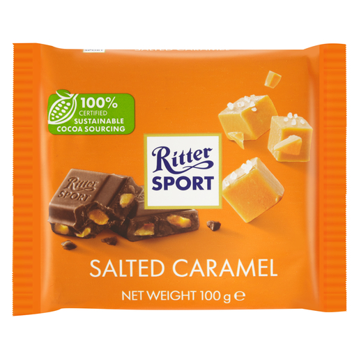 Ritter Sport Salted Caramel Chocolate 100g | PnP