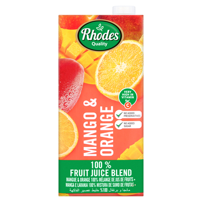 Rhodes 100% Fruit Juice Mango & Orange 1L | PnP