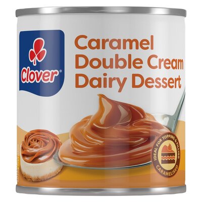 Clover Caramel Double Cream Dairy Dessert 360g