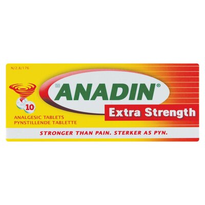 Anadin Extra Strength Tablets 10 Tablets | PnP