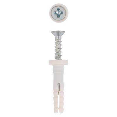 Eureka Nail-In White Rimmed 5 x 25mm 30 Pack | PnP