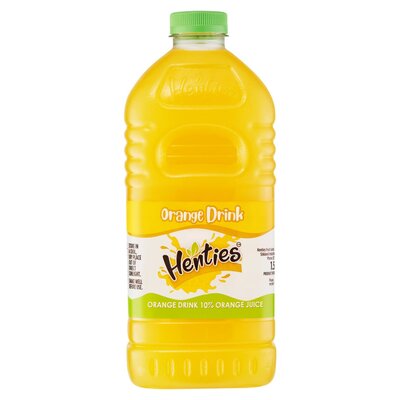 Henties 10% Orange Juice Drink 1.5L | PnP