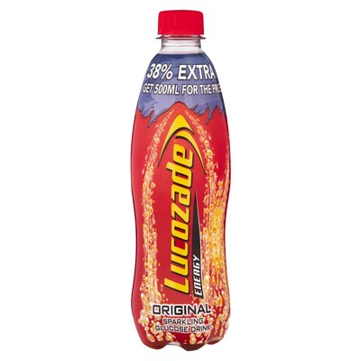 Lucozade Original Sparkling Glucose Extra-Fill Energy Drink 500ml | PnP
