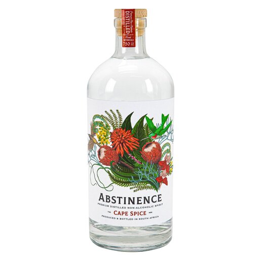 Abstinence Cape Spice NonAlcoholic Gin 750ml PnP