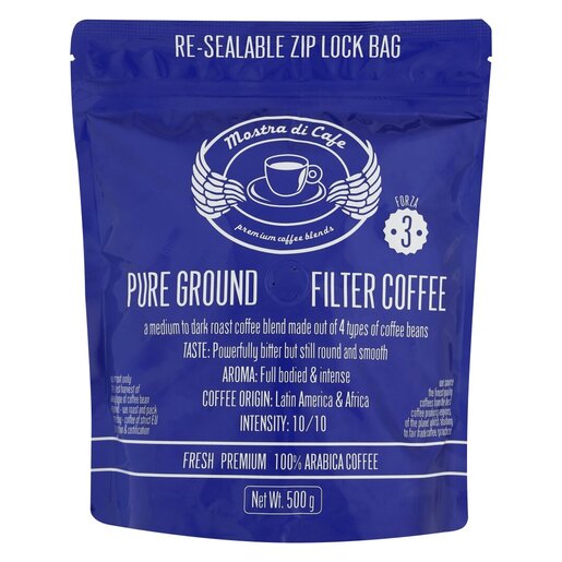Mostra Di Cafe Forza 3 Ground Coffee 500g | PnP