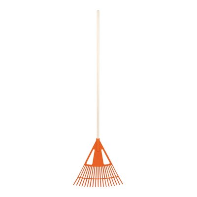 Addis Orange Fan Leaf Rake