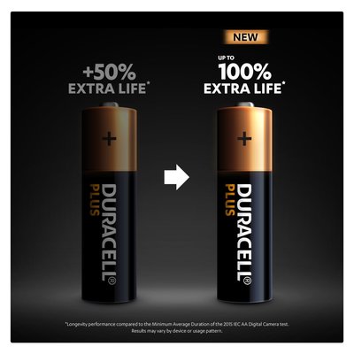 Duracell Plus AA Batteries 12 Pack | PnP