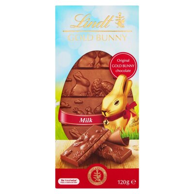 Lindt Gold Bunny Chocolate Tablet 120g