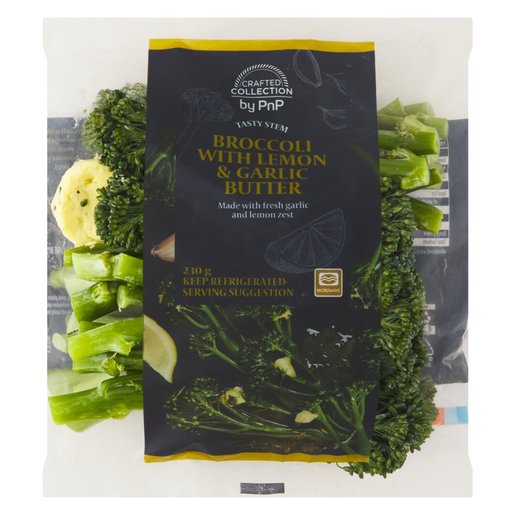 Crafted Collection Broccoli with Lemon & Garlic Butter | PnP