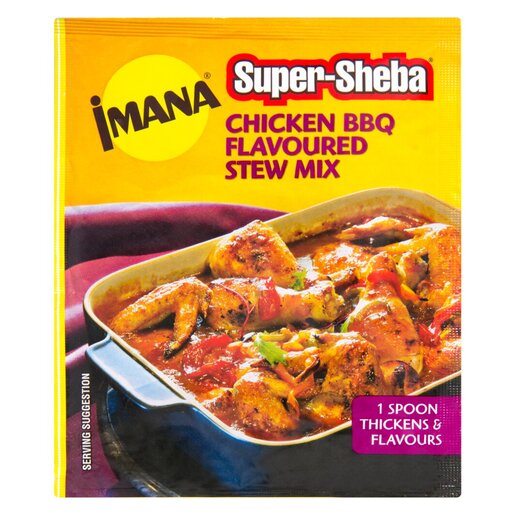 Imana Chicken Bbq Stew Mix 55g PnP