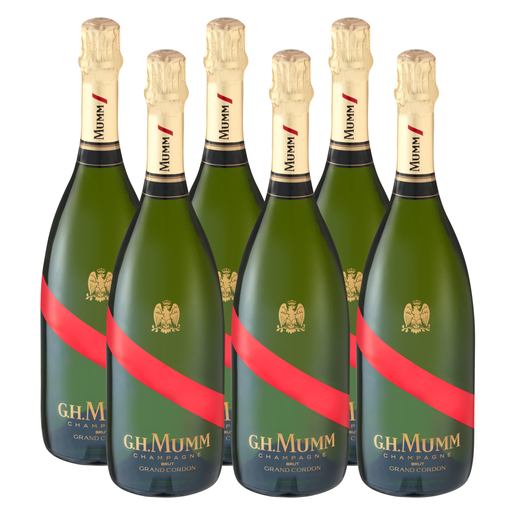 G.H. Mumm Brut Champagne 750ml 6本入り GH Mumm Brut Champagne 6 x 750ml | PnP その他