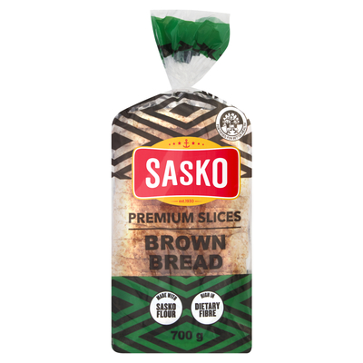 Sasko Premium Sliced Brown Bread 700g