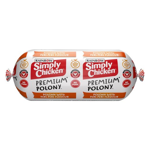 Rainbow Simply Chicken Peri-Peri Polony 1kg | Smart Price Specials ...