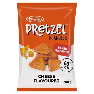 Truda Cheese Triangle Pretzels 200g