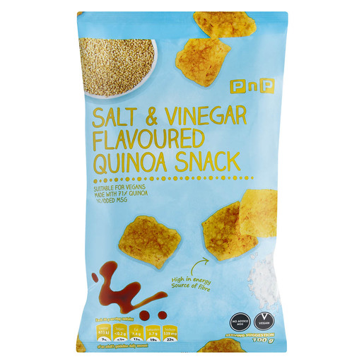 PnP Salt & Vinegar Flavoured Quinoa Snack 100g PnP