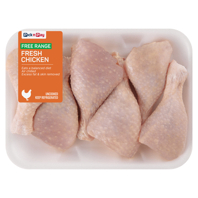 PnP Free Range Chicken Drumsticks 6 Pack