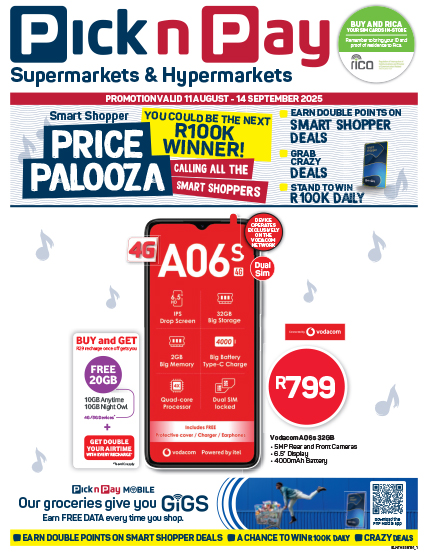 Pick n Pay Cellular Specials