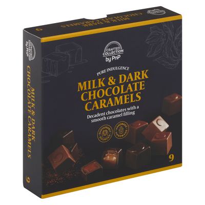 Crafted Collection Milk & Dark Salted Caramel 110g | PnP