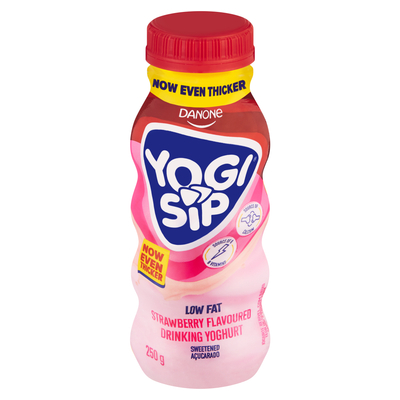Danone Yogi Sip Strawberry Drinking Yoghurt 250g | Smart Price Specials ...