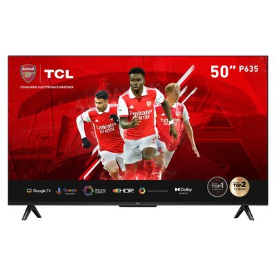 TV TCL 50 Pulgadas 127 cm 50P635 4K-UHD LED Smart TV Goog