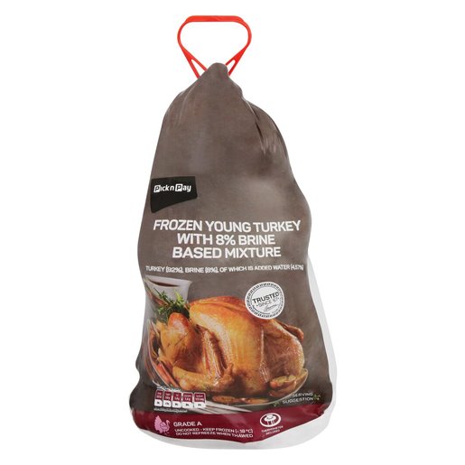 PnP Medium Frozen Turkey with Giblets Approx Weight 4kg PnP