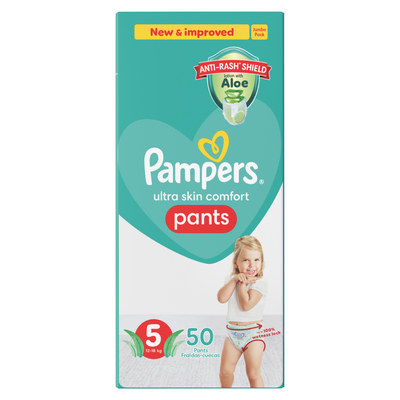 Pampers Pants Size 5 Jumbo Pack 50 Nappies